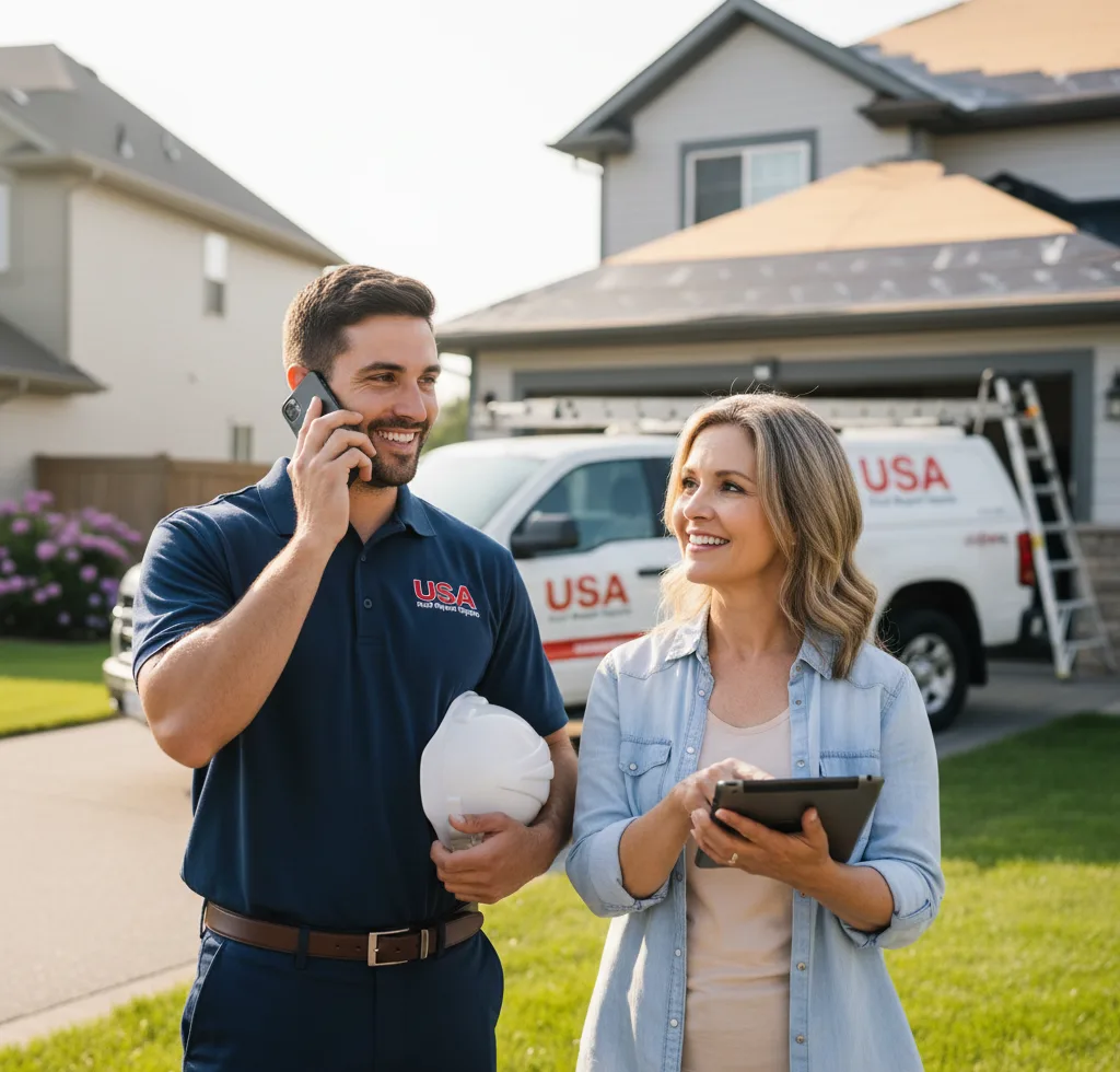 USA Roof Repair Experts customer support in Quanah